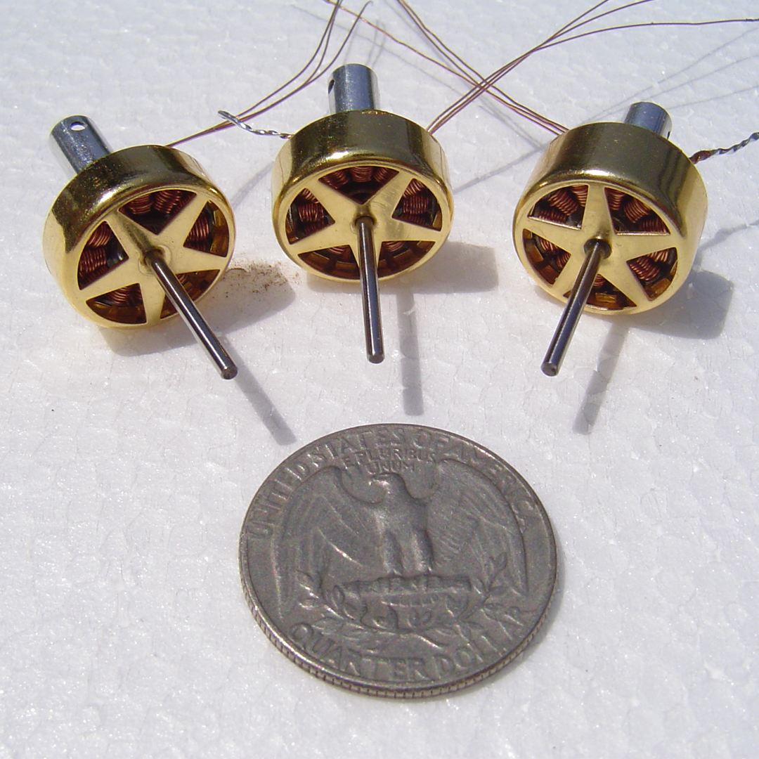 Three goldline motors